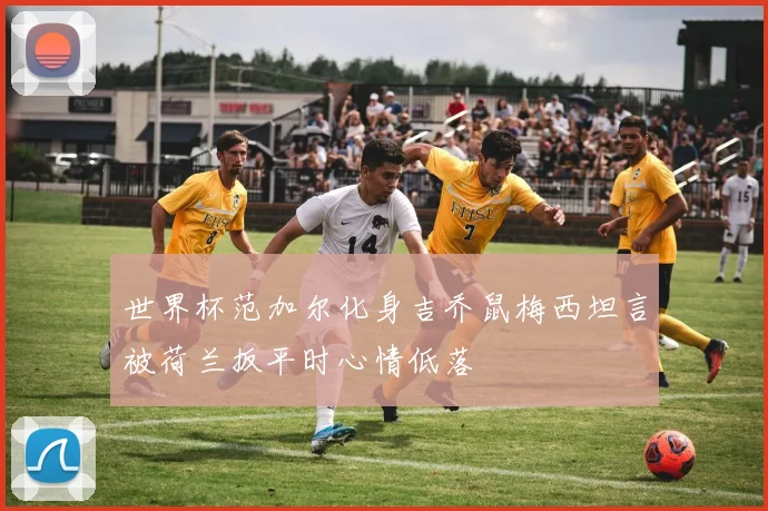 世界杯范加尔化身吉乔鼠梅西坦言被荷兰扳平时心情低落